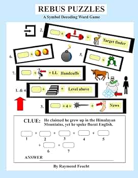 Rebus Puzzles: Feucht, Raymond: 9781257966295: Amazon.com: Books